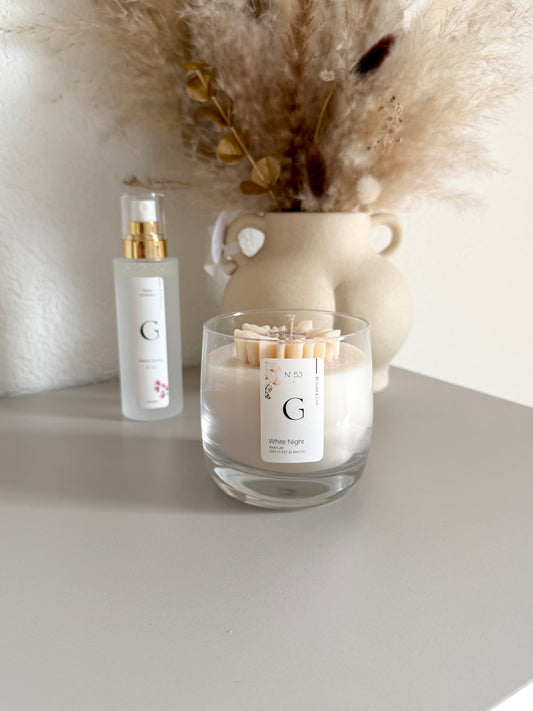 Bougie N° 53 - White Night