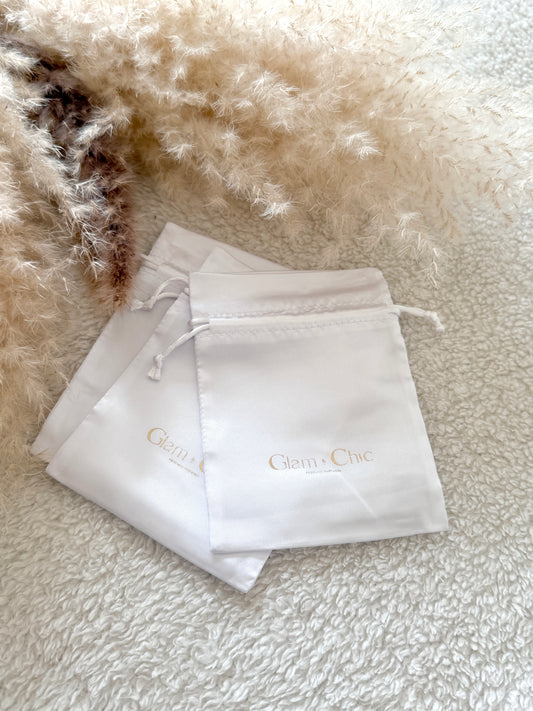 Sachet en satin - compatible poudres parfumées - lot de 1