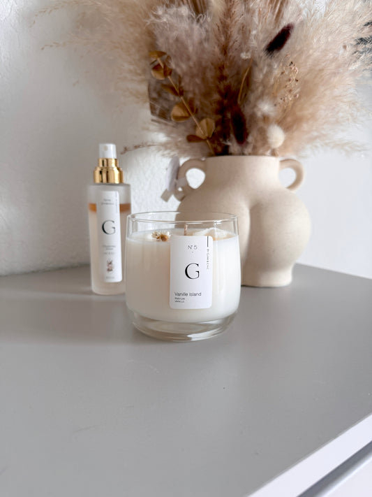 Bougie N° 5 - Vanille Island