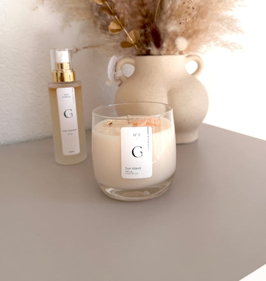 Bougie N° 17 - Sun Island