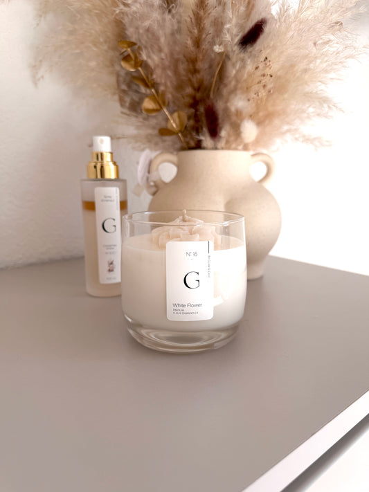 Bougie N° 18 - White Flower